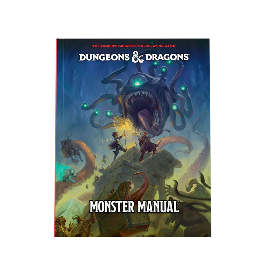 Dungeons & Dragons Monster Manual 2025 hardcover rulebook cover