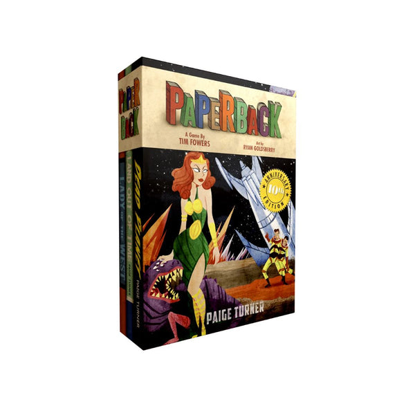 Paperback 10th Anniversary Edition word-building card game box